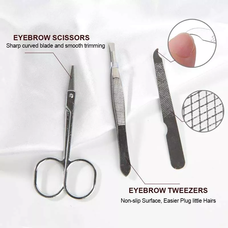 6pcs Manicure & Pedicure Set Kit Ferramentas de unhas de aço inoxidável
